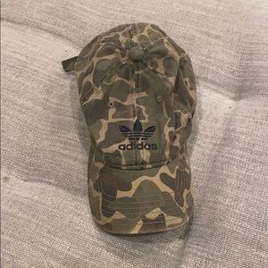 Camo adidas cap